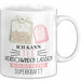 Tee-Liebhaber Tasse Geschenk Ich Kann Tee Verschwinden Lassen Was Ist Deine Superkraft Weiß Trendation