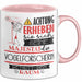 Vogelforscherin Tasse Geschenk Lustiger Spruch Bitte Erheben Sie Sich Seine Majestät Die Vogelforscherin Betritt Den Raum Rosa Trendation
