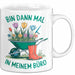 Garten Pflanzen Gärtner Tasse Geschenk Lustige Geschenkidee Spruch Bin Dann Mal In Meinem Büro Weiß Trendation