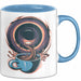 Weltraum Nerd Tasse Geschenkidee für Astronomie Fans Blau Trendation
