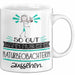 Naturbeobachterin Geschenk Tasse So Gut Kann Nur Eine Naturbeobachterin Aussehen Geschenkidee Geburtstag Weihnachten Lustig Weiß Trendation