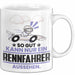 Rennfahrer Geschenk Tasse So Gut Kann Nur Ein Rennfahrer Aussehen Geschenkidee Kaffee-Becher Weiß Trendation