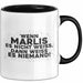 Marlis Tasse Wenn Marlis Es Nicht Weiss, Dann Weiss Es Niemand! Geschenk Schwarz Trendation