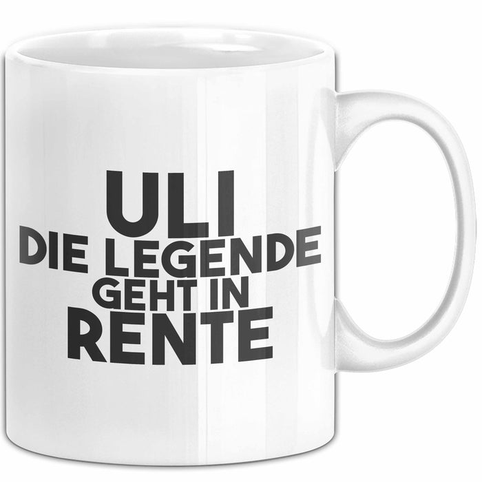 Uli Tasse Uli – Die Legende Geht In Rente Geschenk