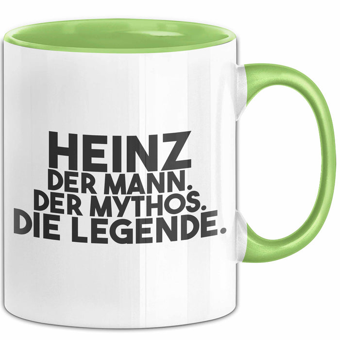 Heinz Tasse Heinz – Der Mann. Der Mythos. Die Legende. Geschenk