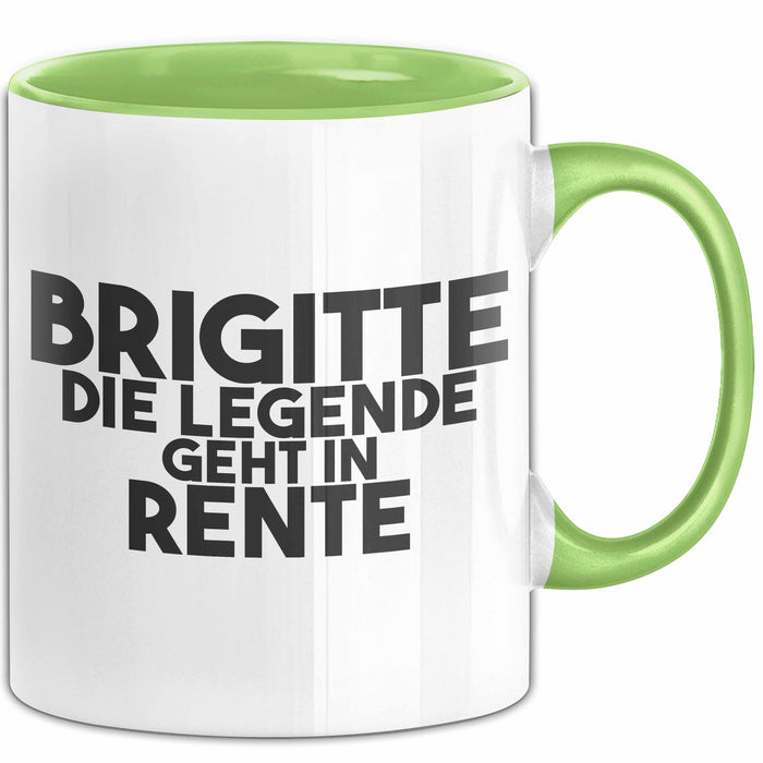 Brigitte Tasse Brigitte – Die Legende Geht In Rente Geschenk