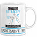Basketballspielerin Tasse Geschenk Becher Stark Attraktiv Furchtlos Basketballspielerin Lustige Geschenkidee Weiß Trendation