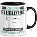 Fluglotse Tasse Geschenk für Fluglotse Geburtstag Lustiger Spruch Kaffee-Becher Was Ist Deine Superkraft Schwarz Trendation