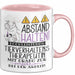 Tierverhaltenstherapeutin Tasse Geschenk Lustig Abstand Halten Hochleistungs-Tierverhaltenstherapeutin Mit Drang Zur Perfektion Bei Der Arbeit Rosa Trendation