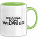 Wilfried Tasse Original 100% Wilfried Geschenk Grün Trendation