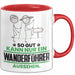 Wanderführer Geschenk Tasse So Gut Kann Nur Ein Wanderführer Aussehen Geschenkidee Kaffee-Becher Rot Trendation