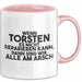 Torsten Tasse Wenn Torsten Nicht Repariert, Sind Wir Am Arsch Geschenk Rosa Trendation