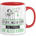 Studiomusikerin Geschenk Tasse Becher Die Frau Die Allen Kann Geschenkidee für eine Studiomusikerin Lustig Rot Trendation