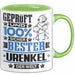 Urenkel Geschenk Lustiger Spruch für Urenkel Geschenkidee Bester Urenkel Der Welt Grün Trendation