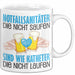 Notfallsanitäter Tasse Geschenk Sanitäter Die Nicht Saufen Sind Wie Katheter Die Nicht Laufen Kaffee-Becher Weiß Trendation