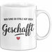 Schüler Abschluss Tasse Geschenk Lustige Geschenkidee Spruch Wir Sind So Stolz Auf Dich Geschafft Weiß Trendation