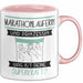 Marathonläuferin Und Prinzessin Tasse Geschenk Für Eine Marathonläuferin Geburtstag Was Ist Deine Superkraft Rosa Trendation