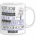 Outdoor-Köchin Geschenk Becher Tasse Gott Schuf Alle Menschen Gleich Nur Die Besten Durfeten Outdoor-Köchin Werden Geschenkidee Lustig Weiß Trendation