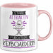 Keyboarderin Tasse Geschenk Becher Stark Attraktiv Furchtlos Keyboarderin Lustige Geschenkidee Rosa Trendation