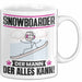 Snowboarder Tasse Geschenk für Snowboarder Der Mann Der Alles Kann Geschenkidee zum Geburtstag Weiß Trendation
