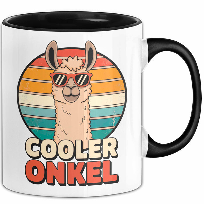 Onkel Lama Sarkastisch Sarkasmus Tasse Geschenk Lustige Geschenkidee Spruch Cooler Onkel Trendation
