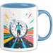 Läufer Tasse Geschenk Lustige Geschenkidee Spruch Für Ziel Linien Jäger Blau Trendation