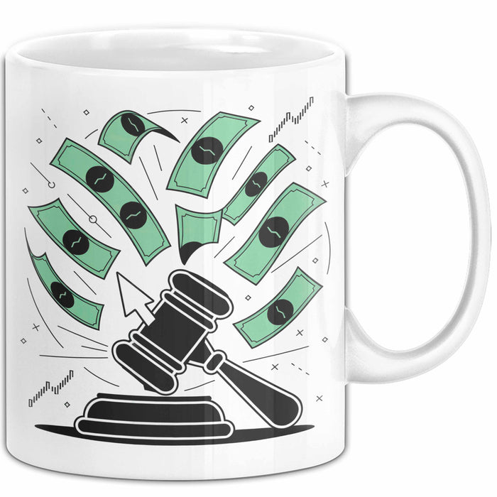 PPC Experte Tasse Geschenk Lustige Geschenkidee Spruch Für Bezahlten Traffic Profis Weiß Trendation