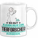 Tierforscher Geschenk Tasse So Gut Kann Nur Ein Tierforscher Aussehen Geschenkidee Kaffee-Becher Weiß Trendation