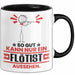 Flötist Geschenk Tasse So Gut Kann Nur Ein Flötist Aussehen Geschenkidee Kaffee-Becher Schwarz Trendation