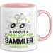 Sammler Geschenk Tasse So Gut Kann Nur Ein Sammler Aussehen Geschenkidee Kaffee-Becher Rosa Trendation