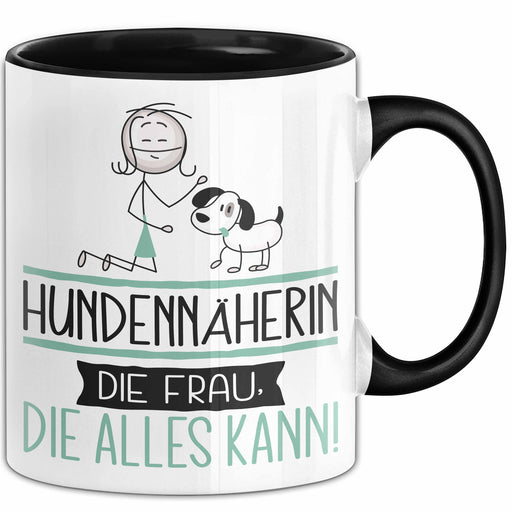 Hundennäherin Geschenk Tasse Becher Die Frau Die Allen Kann Geschenkidee für eine Hundennäherin Lustig Trendation