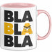Sarkasmus Tasse Geschenkidee Bla Sarkastischer Humor Rosa Trendation