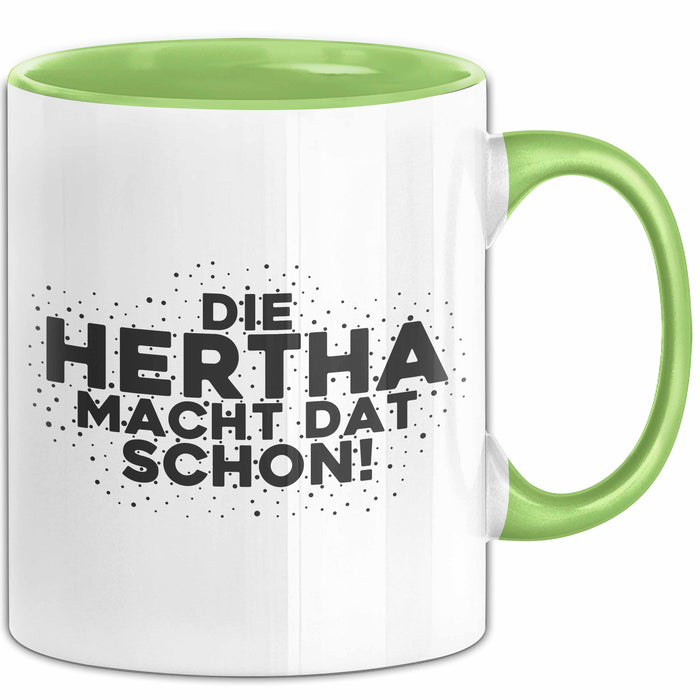 Hertha Tasse Die Hertha Macht Dat Schon Geschenk