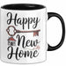 Neues Zuhause Eigentümer Tasse Geschenk Lustige Geschenkidee Spruch Alles Gute Zum Neuen Zuhause Trendation