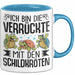 Schildkröten-Liebhaberin Tasse Geschenk Frauen Turtles Ich Bin Die Verrückte Mit Den Schildkröten Blau Trendation