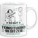 Tonstudio-Besitzer Geschenk Tasse So Gut Kann Nur Ein Tonstudio-Besitzer Aussehen Geschenkidee Kaffee-Becher Weiß Trendation