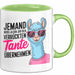 Tante Patentante Nichte Neffe Sarkasmus Tasse Becher Geschenk Lustige Geschenkidee Spruch Den Job Der Verrückten Tante Grün Trendation