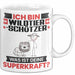 Wildtierschützer Tasse Geschenk für Wildtierschützer Geburtstag Lustiger Spruch Kaffee-Becher Was Ist Deine Superkraft Weiß Trendation