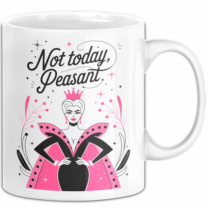 Freche Königin Tasse Geschenk Lustige Geschenkidee Spruch Für Starke Persönlichkeiten Weiß Trendation