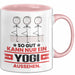 Yogi Geschenk Tasse So Gut Kann Nur Ein Yogi Aussehen Geschenkidee Kaffee-Becher Rosa Trendation
