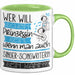 Singer-Songwriterin Tasse Geschenk Spruch Wer Will Schon Prinzessin Sein Wenn Man Auch Singer-Songwriterin Sein Kann Grün Trendation