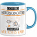 Wildtierbeobachterin Tasse Geschenk Ich Bin Wildtierbeobachterin Warum Weil Ich Es Kann Geschenkidee Geburtstag Blau Trendation