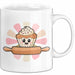 Bäcker Tasse Geschenkidee Konditor Lustiger Spruch Geschenkidee Lustig Weiß Trendation