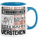 Studiomusiker Geschenk Tasse Lustige Geschenkdiee für einen Studiomusiker Geburtstag Ich Bin Studiomusiker Ich Kann Es Dir Erklären Aber Nicht Für Dich Verstehen Blau Trendation