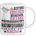 Naturfotograf Geschenk Tasse Lustiger Spruch Erheben Sie Sich Der Naturfotograf Betritt den Raum Weiß Trendation