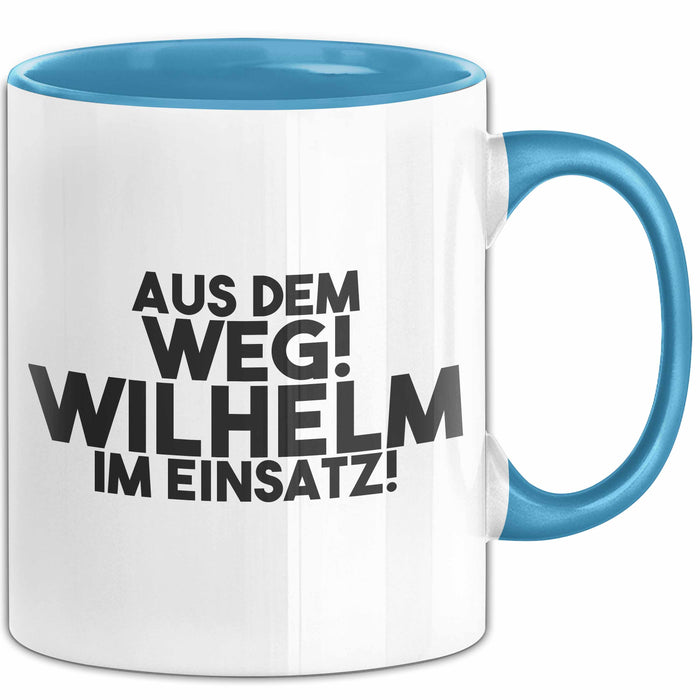 Wilhelm Tasse Aus Dem Weg! Wilhelm Im Einsatz! Geschenk