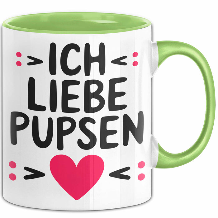Lustige Tasse Geschenk Ich Liebe Pupsen Geschenkidee Furz Humor