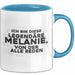 Melanie Tasse Ich Bin Diese Legendaere Melanie, Von Der Alle Reden Geschenk Blau Trendation