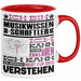 Musikwissenschaftler Geschenk Tasse Lustige Geschenkdiee für einen Musikwissenschaftler Geburtstag Ich Bin Musikwissenschaftler Ich Kann Es Dir Erklären Aber Nicht Für Dich Verstehen Rot Trendation