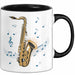 Saxophonspieler Tasse Geschenk Lustige Geschenkidee Spruch Trendation